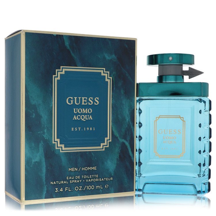 Guess Uomo Acqua by Guess Eau De Toilette Spray 3.4 oz (Men) Guess Uomo Acqua by Guess Eau De Toilette Spray 3.4 oz (Men)
