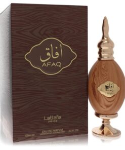 Lattafa Pride Afaq Gold by Lattafa Eau De Parfum Spray (Unisex) 3.4 oz (Women)