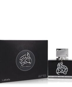 Lattafa Al Dur Al Maknoon Silver by Lattafa Eau De Parfum Spray (Unisex) 3.4 oz (Men)