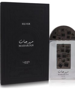 Lattafa Pride Maharjan Silver by Lattafa Eau De Parfum Spray (Unisex) 3.4 oz (Men)