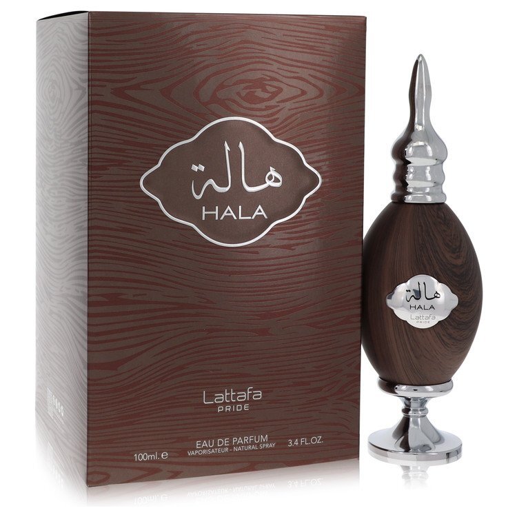 563531.jpg Lattafa Pride Hala Silver by Lattafa Eau De Parfum Spray 3.4 oz (Men)