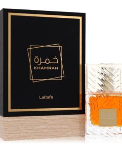 Lattafa Khamrah by Lattafa Eau De Parfum Spray (Unisex) 3.4 oz (Men)