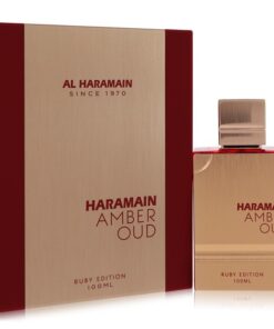 Al Haramain Amber Oud Ruby by Al Haramain Eau De Parfum Spray (Unisex) 3.4 oz (Women) Al Haramain Amber Oud Ruby by Al Haramain Eau De Parfum Spray (Unisex) 3.4 oz (Women)