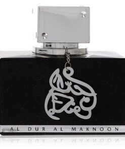 Lattafa Al Dur Al Maknoon Silver by Lattafa Eau De Parfum Spray (Unisex Unboxed) 3.4 oz (Men)