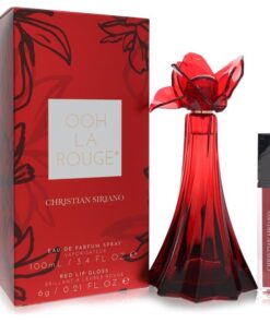 Christian Siriano Ooh La Rouge by Christian Siriano Eau De Parfum Spray + 0.21 oz Red Lip Gloss 3.4 oz (Women) Christian Siriano Ooh La Rouge by Christian Siriano Eau De Parfum Spray + 0.21 oz Red Lip Gloss 3.4 oz (Women)