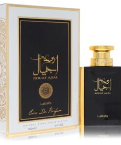 Lattafa Rouat Ajial by Lattafa Eau De Parfum Spray (Unisex) 3.4 oz (Women)
