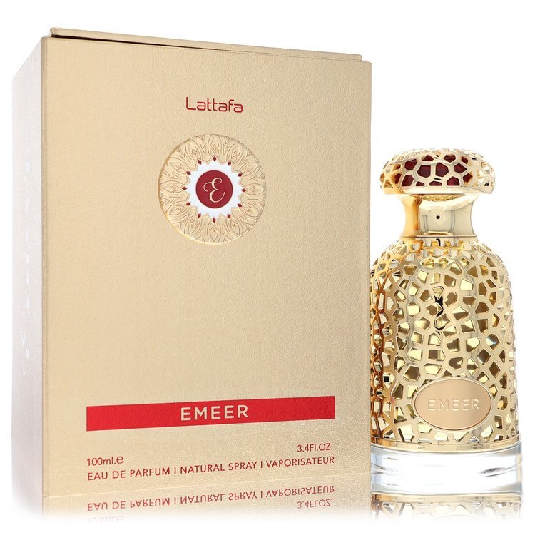 Lattafa Emeer by Lattafa Eau De Parfum Spray (Unisex) 3.4 oz (Men) Lattafa Emeer by Lattafa Eau De Parfum Spray (Unisex) 3.4 oz (Men)