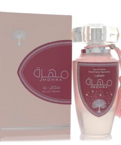 Lattafa Mohra Silky Rose by Lattafa Eau De Parfum Spray 3.4 oz (Women)