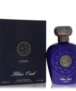 Lattafa Blue Oud by Lattafa Eau De Parfum Spray (Unisex) 3.4 oz (Men)