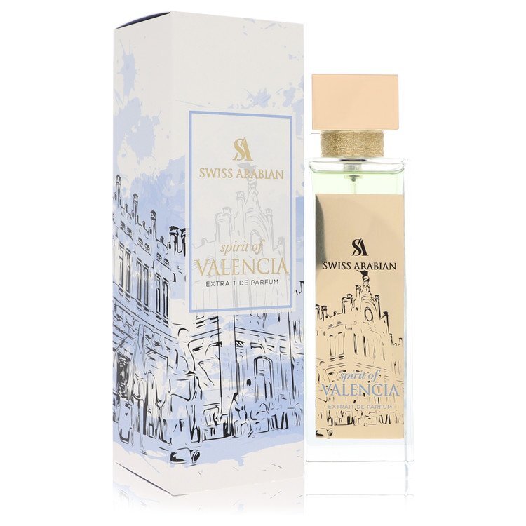 Swiss Arabian Spirit of Valencia by Swiss Arabian Extrait De Parfum Spray (Unisex) 3.4 oz (Men) Swiss Arabian Spirit of Valencia by Swiss Arabian Extrait De Parfum Spray (Unisex) 3.4 oz (Men)