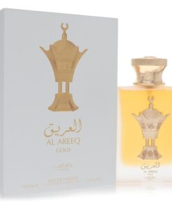 Lattafa Al Areeq Gold by Lattafa Eau De Parfum Spray (Unisex) 3.4 oz (Men)