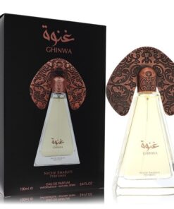 Niche Emarati Ghinwa by Lattafa Eau De Parfum Spray (Unisex) 3.4 oz (Women)