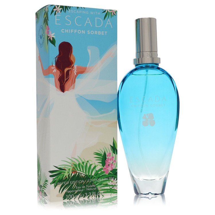 Chiffon Sorbet by Escada Eau De Toilette Spray 3.3 oz (Women) Chiffon Sorbet by Escada Eau De Toilette Spray 3.3 oz (Women)