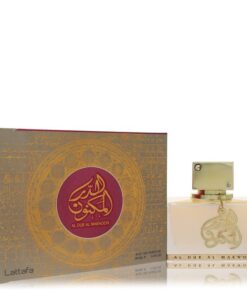 Lattafa Al Dur Al Maknoon Gold by Lattafa Eau De Parfum Spray (Unisex) 3.4 oz (Men) Lattafa Al Dur Al Maknoon Gold by Lattafa Eau De Parfum Spray (Unisex) 3.4 oz (Men)