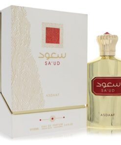 Lattafa Asdaaf Sa’ud by Lattafa Eau De Parfum Spray (Unisex) 3.4 oz (Women)