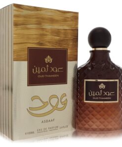 Lattafa Asdaaf Oud Thameen by Lattafa Eau De Parfum Spray (Unisex) 3.4 oz (Men)