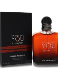 Stronger With You Absolutely by Giorgio Armani Eau De Parfum Spray 3.3 oz (Men)
