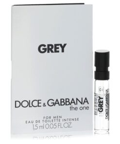 The One Grey by Dolce & Gabbana Vial (sample) .05 oz (Men)