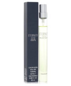 Eternity by Calvin Klein Mini EDT Spray .33 oz (Men)