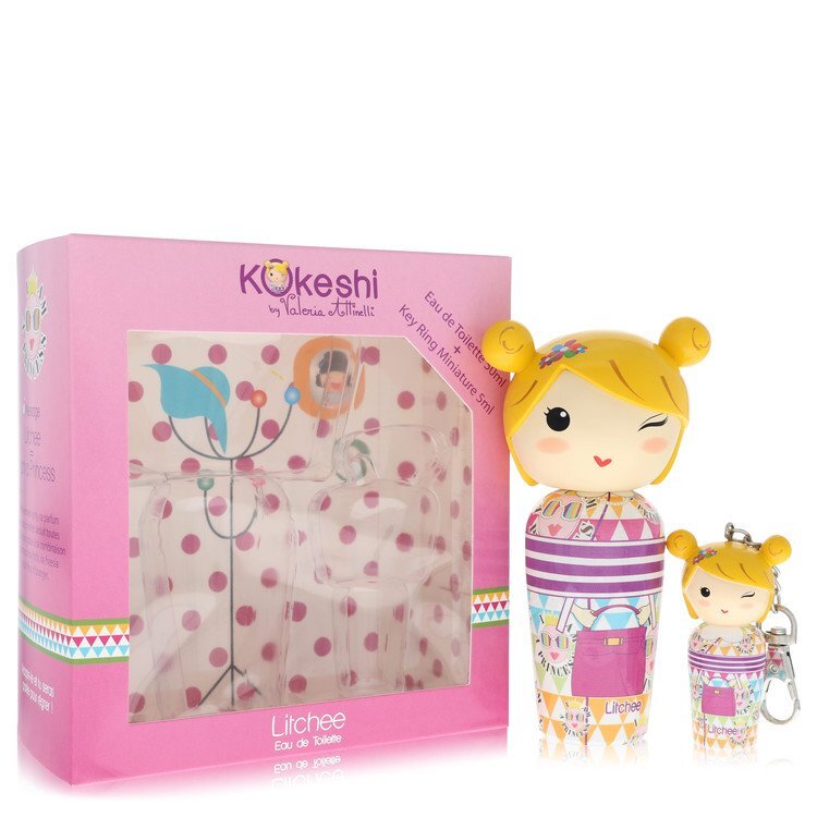 Kokeshi Litchee by Kokeshi Eau De Toilette Spray with Key Ring 1.7 oz (Women) Kokeshi Litchee by Kokeshi Eau De Toilette Spray with Key Ring 1.7 oz (Women)