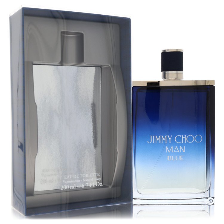 Jimmy Choo Man Blue by Jimmy Choo Eau De Toilette Spray 6.7 oz (Men) Jimmy Choo Man Blue by Jimmy Choo Eau De Toilette Spray 6.7 oz (Men)