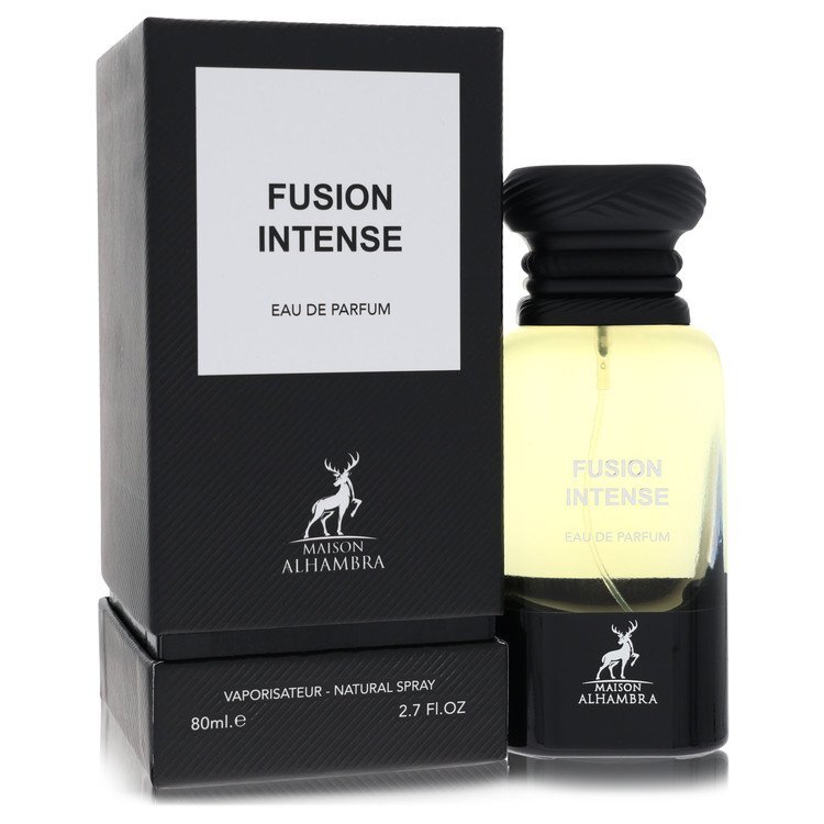 Maison Alhambra Fusion Intense by Maison Alhambra Eau De Parfum Spray 2.7 oz (Men) Maison Alhambra Fusion Intense by Maison Alhambra Eau De Parfum Spray 2.7 oz (Men)