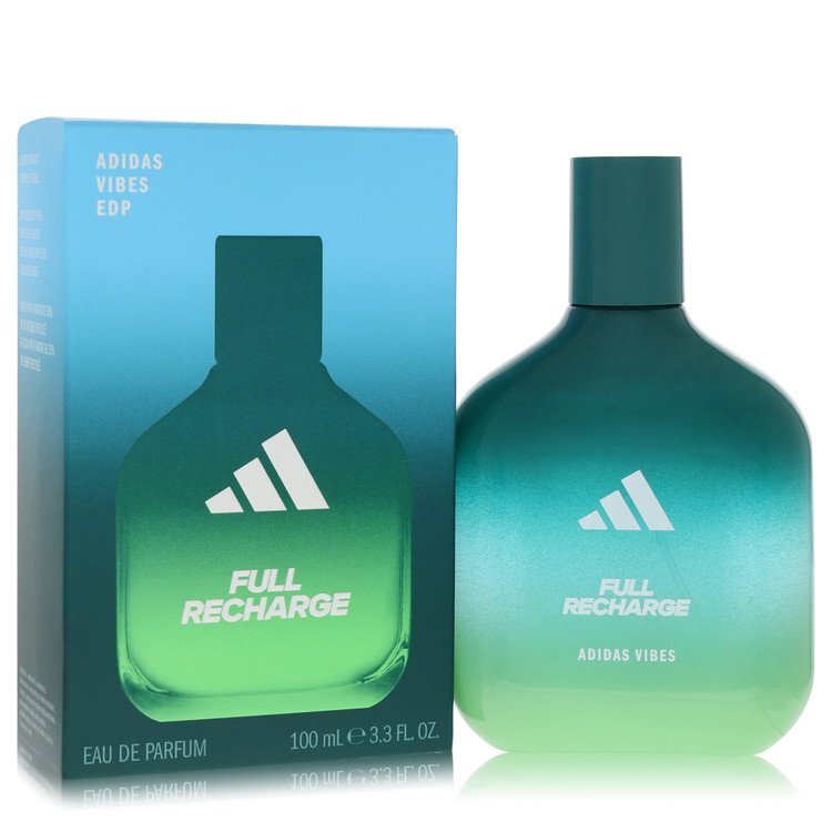 Adidas Vibes Full Recharge by Adidas Eau De Parfum Spray 3.3 oz (Men) Adidas Vibes Full Recharge by Adidas Eau De Parfum Spray 3.3 oz (Men)
