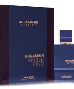 Al Haramain Amber Oud Dubai Night by Al Haramain Extrait De Parfum Spray 2.53 oz (Men)