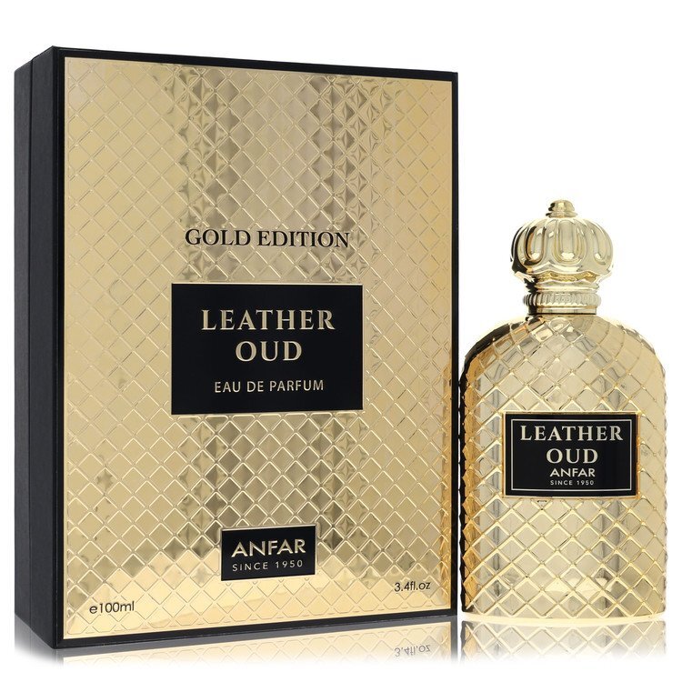 Anfar Leather Oud Gold Edition by Anfar Eau De Parfum Spray 3.4 oz (Men) Anfar Leather Oud Gold Edition by Anfar Eau De Parfum Spray 3.4 oz (Men)