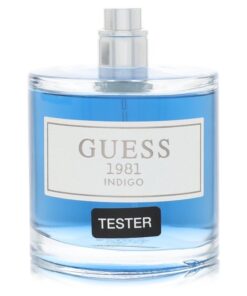 Guess 1981 Indigo by Guess Eau De Toilette Spray (Tester) 3.4 oz (Men) Guess 1981 Indigo by Guess Eau De Toilette Spray (Tester) 3.4 oz (Men)
