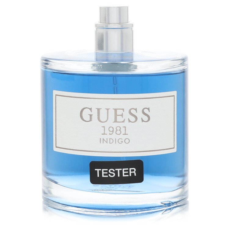 Guess 1981 Indigo by Guess Eau De Toilette Spray (Tester) 3.4 oz (Men) Guess 1981 Indigo by Guess Eau De Toilette Spray (Tester) 3.4 oz (Men)