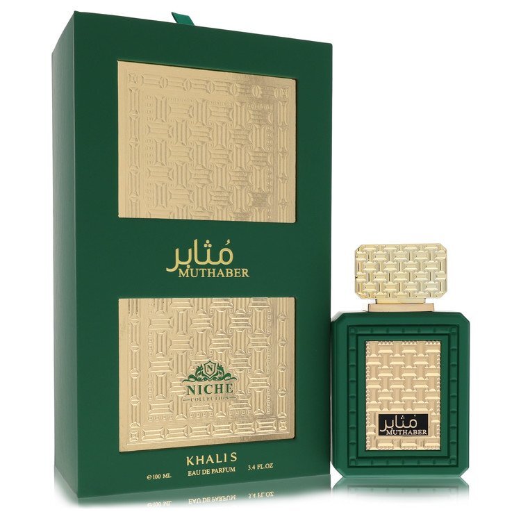 Khalis Muthaber Niche Collection by Khalis Eau De Parfum Spray 3.4 oz (Men) Khalis Muthaber Niche Collection by Khalis Eau De Parfum Spray 3.4 oz (Men)