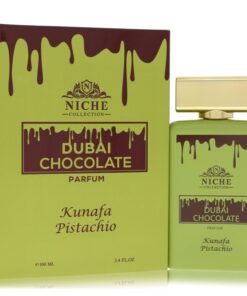 Khalis Niche Dubai Chocolate Kunafa Pistachio by Khalis Parfum Spray 3.4 oz (Men)
