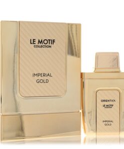 Orientica Le Motif Imperial Gold by Orientica Eau De Parfum Spray 2.9 oz (Men)