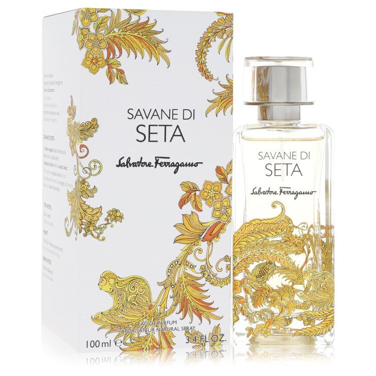 Salvatore Ferragamo Savane Di Seta by Salvatore Ferragamo Eau De Parfum Spray (Unisex) 3.4 oz (Men) Salvatore Ferragamo Savane Di Seta by Salvatore Ferragamo Eau De Parfum Spray (Unisex) 3.4 oz (Men)