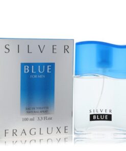 Fragluxe Silver Blue by Fragluxe Eau De Toilette Spray 3.3 oz (Men)