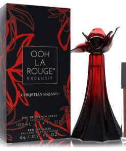 Christian Siriano Ooh la Rouge Exclusif by Christian Siriano Eau De Parfum Spray + 0.21 oz Red Lip Gloss 3.4 oz (Women) Christian Siriano Ooh la Rouge Exclusif by Christian Siriano Eau De Parfum Spray + 0.21 oz Red Lip Gloss 3.4 oz (Women)