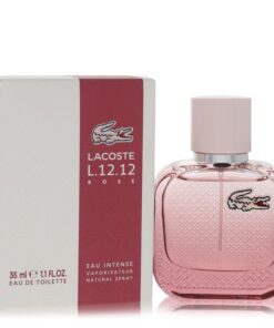 Lacoste Eau De Lacoste L.12.12 Rose Eau Intense by Lacoste Eau De Toilette Spray 1.1 oz (Women)