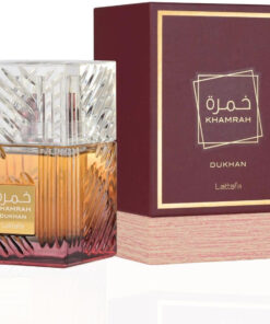 Lattafa Khamrah Dukhan 3.4 Eau de Parfum Spray for Men Lattafa Khamrah Dukhan 3.4 Eau de Parfum Spray for Men