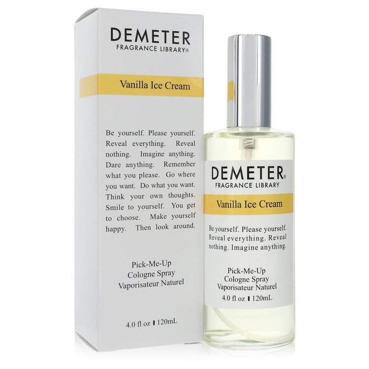 Demeter Vanilla Ice Cream by Demeter Cologne Spray 4 oz (Women) Demeter Vanilla Ice Cream by Demeter Cologne Spray 4 oz (Women)
